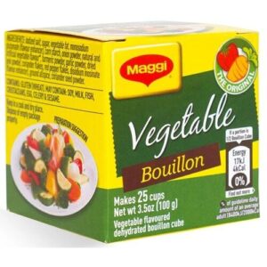 MAGGI Bou Cubes Veg 25pc 6x3.5oz