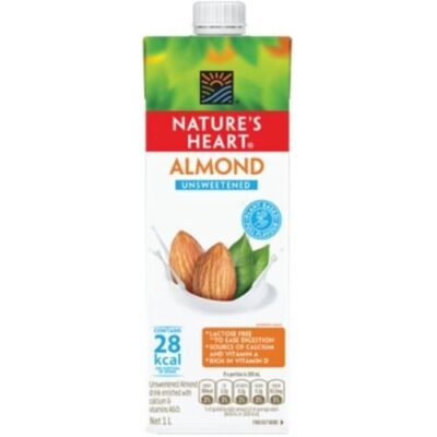 NATURES HEART Almond UNSWT 12x946ml