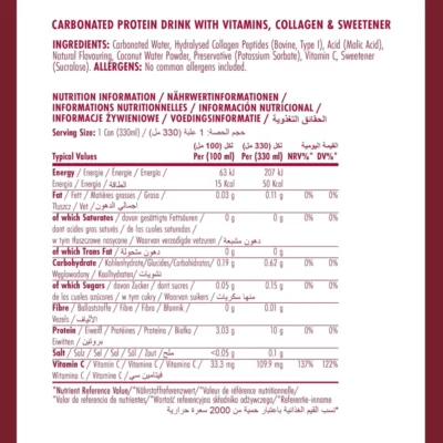 Sparkling Protein Water 12x330ml
