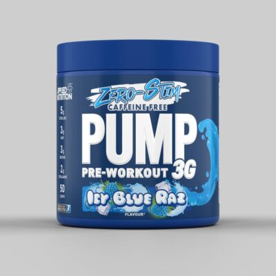 Pump 3G Zero Stim - Caffeine Free Pre-Workout 375g