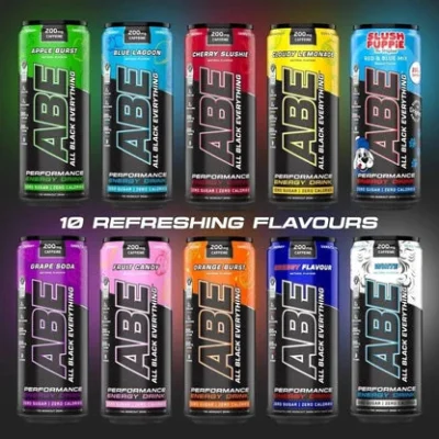 ABE - Energy & Performance Pre Workout Cans 12x330ml