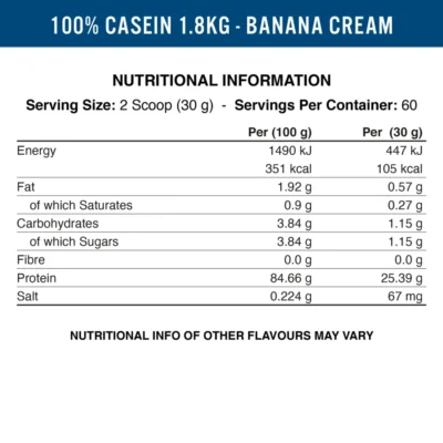 Micellar Casein Protein Powder 900g