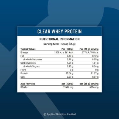Clear Whey Protein 125g