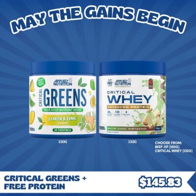 Critical Greens + FREE PROTEIN