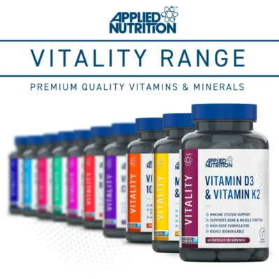 VITAMIN D3 & K2 - 60 CAPSULES