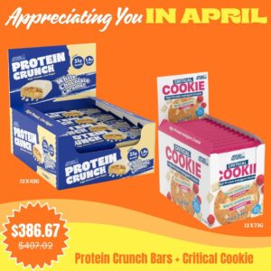 Crunch Protein Bar + Critical Cookie
