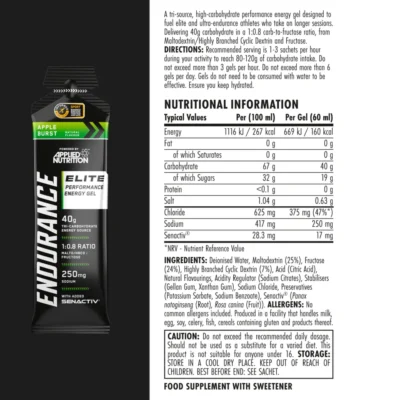 Endurance Elite Performance Energy Gel