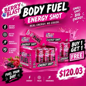 BUY 1 BODY FUEL™ Energy Shot And GET 1 FREE