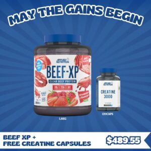 Beef- XP + FREE CREATINE CAPSULES