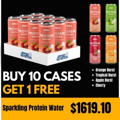 (10) Cases Sparkling Protein Water & Get (1) Case FREE