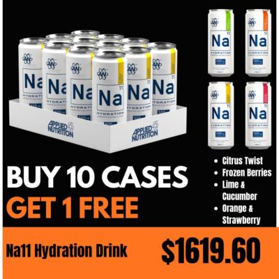 (10) Cases Na11 Hydration Drink & Get (1) Case Free