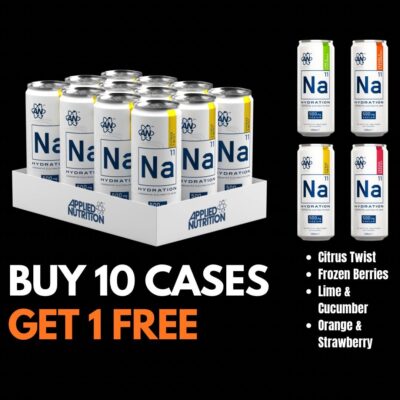 (10) Cases Na11 Hydration Drink & Get (1) Case Free