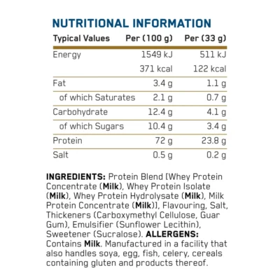 Critical Whey Sample Sachets
