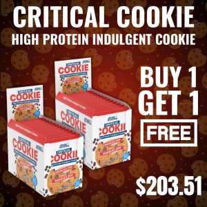 cookies Critical High Protein Cookies BUY 1 GET 1 FREE
