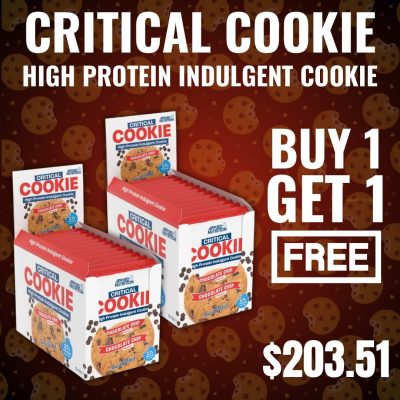 Critical High Protein Cookies BUY 1 GET 1 FREE